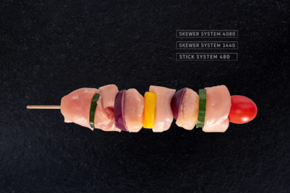 miveg-skewer-systems-spiessprodukte-chicken-vegetable-skewer Miveg Skewer Systems · Medaillonspieß