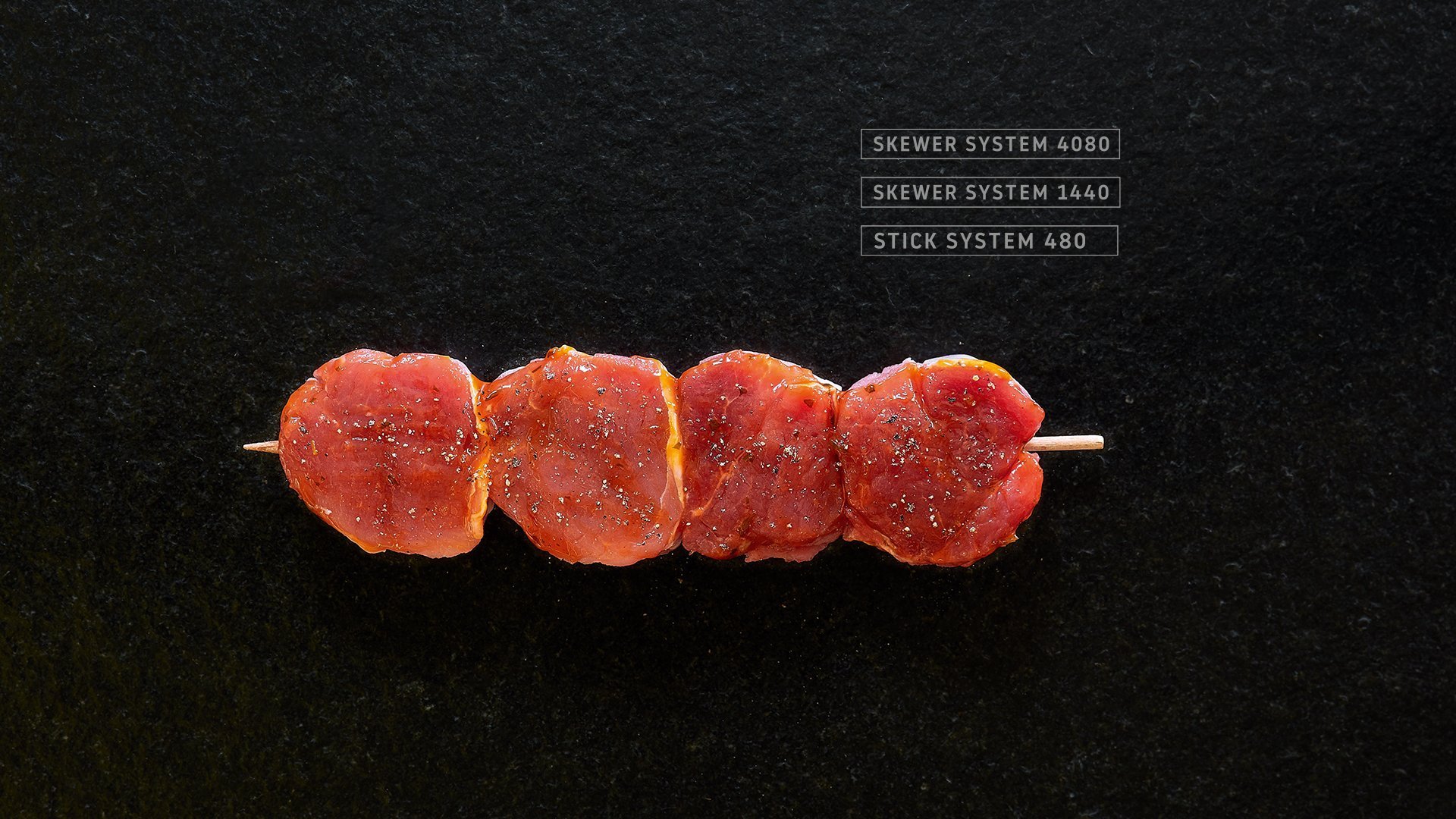 Miveg Skewer Systems · Medaillonspieß · Medaillon Skewer