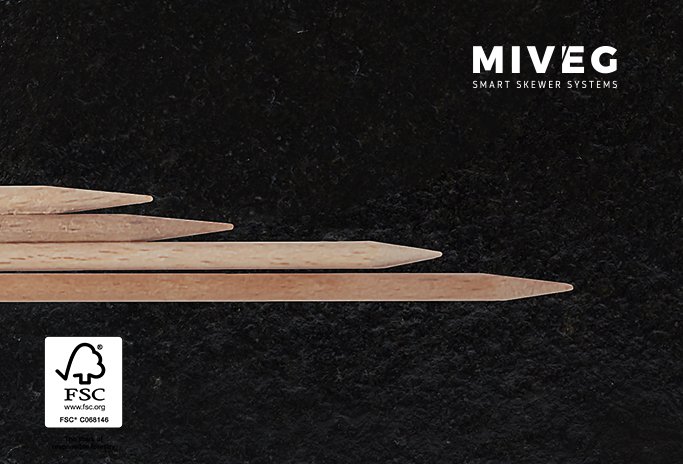 Miveg Stick System 480 · Metzger · Butcher · Grillspieß · BBQ