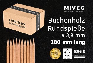 Buchenholzspieß · Schaschlikspieß · Rundspieß · Grillspieß · Fackelspieß
